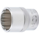 BGS Steckschlüssel-Einsatz Zwölfkant | Antrieb Innenvierkant 12,5 mm (1/2