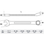 BGS Maul-Ringschlüssel | SW 15 mm