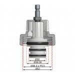BGS Adapter Nr. 17 für Art. 8027, 8098 | für BMW