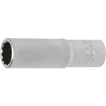 BGS Steckschlüssel-Einsatz Zwölfkant, tief | Antrieb Innenvierkant 12,5 mm (1/2