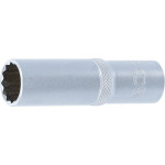 BGS Steckschlüssel-Einsatz Zwölfkant, tief | Antrieb Innenvierkant 12,5 mm (1/2
