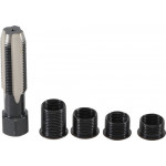 BGS Reparatursatz für Zündkerzengewinde | M14 x 1,25 mm | 5-tlg.