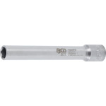 BGS Steckschlüssel-Einsatz Sechskant, extra tief | Antrieb Innenvierkant 10 mm (3/8