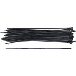 BGS Kabelbinder-Sortiment | schwarz | 4,5 x 350 mm | 50-tlg.