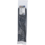 BGS Kabelbinder-Sortiment | schwarz | 4,5 x 350 mm | 50-tlg.
