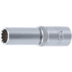 BGS Steckschlüssel-Einsatz Zwölfkant, tief | Antrieb Innenvierkant 12,5 mm (1/2