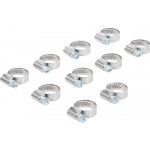BGS Schlauchklemmen | rostfrei | 12 x 20 mm | 10-tlg.