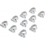 BGS Schlauchklemmen | rostfrei | 8 x 12 mm | 10-tlg.