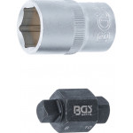 BGS Ölablassschrauben-Einsatz | Vierkant | 8 mm / 10 mm