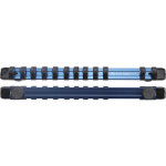BGS Halteschiene für 12 Steckschlüssel-Einsätze | magnetisch | für Antrieb 10 mm (3/8