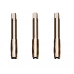 BGS Gewindebohrer-Satz | Vor-, Mittel- und Fertigschneider | HSS-G | M12 x 1,75 mm | 3-tlg.