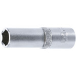 BGS Steckschlüssel-Einsatz Sechskant, tief | Antrieb Innenvierkant 12,5 mm (1/2