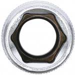 BGS Steckschlüssel-Einsatz Sechskant, tief | Antrieb Innenvierkant 12,5 mm (1/2