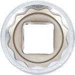 BGS Steckschlüssel-Einsatz Zwölfkant | Antrieb Innenvierkant 12,5 mm (1/2