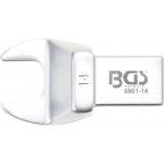 BGS Einsteck-Maulschlüssel | 14 mm | Aufnahme 14 x 18 mm