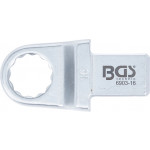 BGS Einsteck-Ringschlüssel | 16 mm | Aufnahme 14 x 18 mm