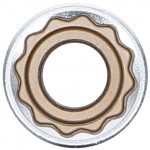 BGS Steckschlüssel-Einsatz Zwölfkant, tief | Antrieb Innenvierkant 12,5 mm (1/2