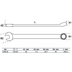 BGS Maul-Ringschlüssel | extra lang | SW 16 mm