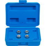 BGS Bremsssattel-Spezial-Einsätze | Antrieb Außensechskant SW 12 mm | 4-tlg.