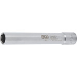BGS Steckschlüssel-Einsatz Sechskant, extra tief | Antrieb Innenvierkant 10 mm (3/8