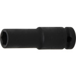 BGS Kraft-Steckschlüssel-Einsatz Sechskant, tief | Antrieb Innenvierkant 12,5 mm (1/2