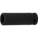 BGS Kraft-Steckschlüssel-Einsatz Sechskant, tief | Antrieb Innenvierkant 12,5 mm (1/2