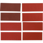 BGS Schleifblatt-Satz für Schwingschleifer / Handschleifer | 93 x 230 mm | K 60 - 180 | 25-tlg.
