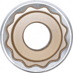 BGS Steckschlüssel-Einsatz Zwölfkant, tief | Antrieb Innenvierkant 12,5 mm (1/2