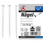 BGS Nägel-Sortiment | 200 g | 1,8 x 35 mm