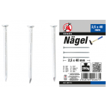 BGS Nägel-Sortiment | 200 g | 2,5 x 40 mm