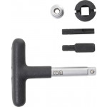 BGS Universal-Öldienst-Schlüssel-Satz | für Kunststoff-Ölablassschrauben | Antrieb Außensechskant 6,3 mm (1/4