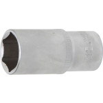 BGS Steckschlüssel-Einsatz Sechskant, tief | Antrieb Innenvierkant 12,5 mm (1/2