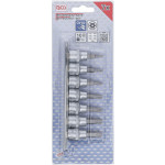 BGS Bit-Einsatz-Satz | Antrieb Innenvierkant 10 mm (3/8