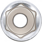 BGS Steckschlüssel-Einsatz Sechskant, tief | Antrieb Innenvierkant 12,5 mm (1/2