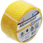 BGS Kunststoff-Seil / Allzweckseil | 6 mm x 20 m | gelb