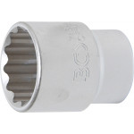 BGS Steckschlüssel-Einsatz Zwölfkant | Antrieb Innenvierkant 20 mm (3/4