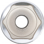 BGS Steckschlüssel-Einsatz Sechskant, tief | Antrieb Innenvierkant 12,5 mm (1/2