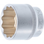 BGS Steckschlüssel-Einsatz Zwölfkant | Antrieb Innenvierkant 12,5 mm (1/2