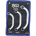 BGS Starter- und Blockschlüssel-Satz | SW 10 x 13 - 17 x 19 mm | 3-tlg.