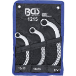 BGS Starter- und Blockschlüssel-Satz | SW 10 x 13 - 17 x 19 mm | 3-tlg.