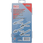 BGS Blindnieten-Sortiment | Aluminium | 2,4 - 4,8 mm | 400-tlg.