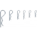 BGS Federsplinte-Sortiment | Ø 2,4 - 4,0 mm | 150-tlg.
