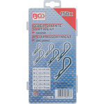 BGS Federsplinte-Sortiment | Ø 2,4 - 4,0 mm | 150-tlg.
