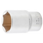 BGS Steckschlüssel-Einsatz Sechskant, tief | Antrieb Innenvierkant 12,5 mm (1/2