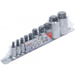 BGS Bit-Einsatz-Satz | extra kurz | Innensechskant 4 - 19 mm | 10-tlg.