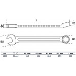 BGS Maul-Ringschlüssel | SW 34 mm