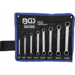 BGS Doppel-Ringschlüssel-Satz | extra flach | SW 6 - 22 mm | 8-tlg.