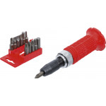 BGS Hand-Schlagschrauber-Satz inkl. Bits | Abtrieb Innensechskant 12,5 mm (1/2