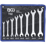 BGS Doppel-Maulschlüssel-Satz | SW 6 x 7 - 20 x 22 mm | 8-tlg.