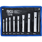 BGS Rohrsteckschlüssel-Satz | SW 6 x 7 - 20 x 22 mm | 9-tlg.